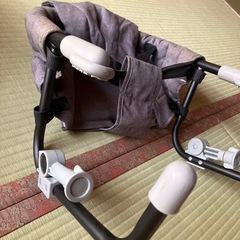 【西松屋】背もたれ付き テーブルチェア ベビーチェア 折りたたみの画像