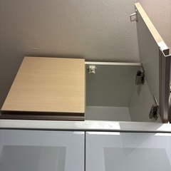 ニトリ　食器棚の画像