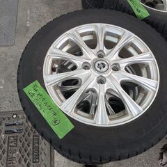 タイヤ　155　65　14　ハスラーなどに　スタットレスの画像