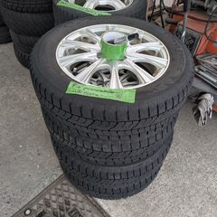 タイヤ　155　65　14　ハスラーなどに　スタットレスの画像