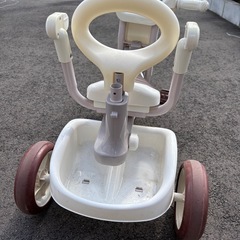 iimo tricycle（イーモ）折りたたみ式三輪車　ホワイトの画像