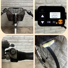 🌸美品🌸室内保管🌈大容量バッテリー8Ah🌸パナソニック　ビビ　🌸電動自転車26の画像