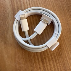 iPhone ライトニングケーブル 正規品 2本セットの画像