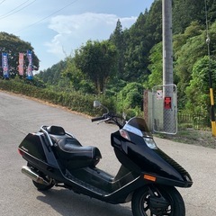 新入庫★フュージョンx  黒　社外マフラー★の画像