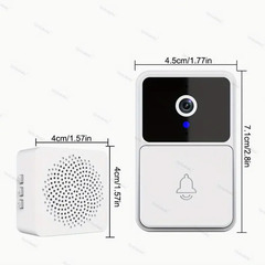 スマートwifiドアベル　インターフォンの画像