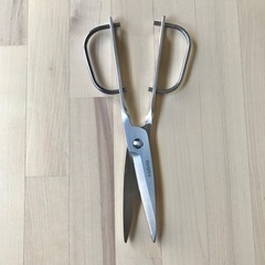 プロ料理人が監修　SAVAQ　キッチンバサミ　軽量　オールステンレス　食洗機対応の画像