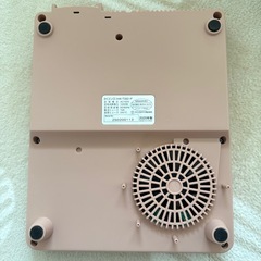 アイリスオーヤマ IHコンロ 1000W  2025年製 IHK-T392  ピンクの画像