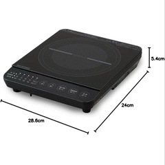 アイリスオーヤマ IHコンロ 1000W  2025年製 IHK-T392  ピンクの画像