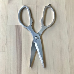 キッチンバサミ　Sサイズ　軽量　分解　ステンレス　まな板いらず　食洗機対応　便利の画像