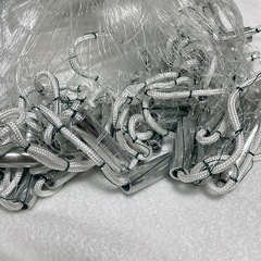 投網 投げ網 仕掛け網 手投げ網 初心者 魚 漁 海 川 池 細かい 網目の画像