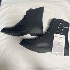 コンバットブーツ レースアップ レディース 29cmの画像