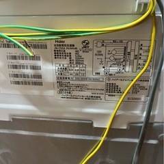 (運搬費込み)Haier 5.5kg 2016年製JW-C55Aの画像