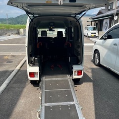 55万 SUZUKI エブリイワゴン 福祉車両 車椅子仕様の画像