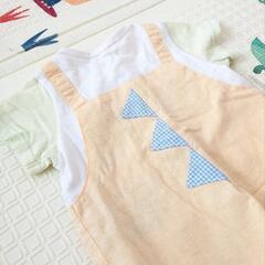 bebe SLAPSLiPロンパース🦖70cmの画像