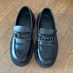 ZARA 厚底ローファー 使用時間短い 美品 の画像