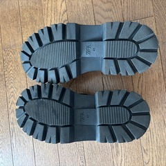 ZARA 厚底ローファー 使用時間短い 美品 の画像