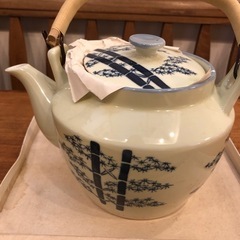 《新品同様)昭和レトロ急須ゆのみセットの画像
