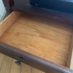 アンティーク　木製テレビ台の画像