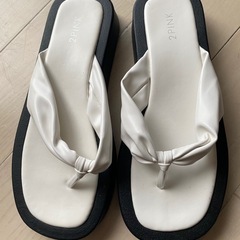【美品】サンダル2PINKサイズLL未使用に近いの画像