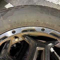 エルグランドやデリカ等　
16インチホイール　ROCK KELLYの画像