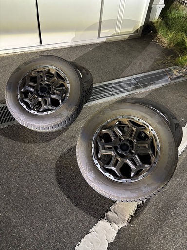 【お話中】エルグランドやデリカ等　 16インチホイール4本セット  ROCK KELLY