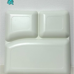ニトリ　深型ランチプレート マジかる撥水(ホワイト) 4枚セット　ワンプレート　子供にも介護にも　電子レンジ・食洗機OKの画像
