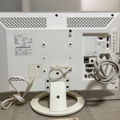 22インチAQUOS テレビモニタの画像