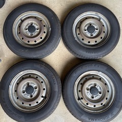 軽タイヤ&ホイール4本　2024年の画像