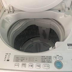【9月中引き取り希望】洗濯機　4.5kg　の画像