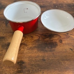 ミルクパン　富士ホーローの画像
