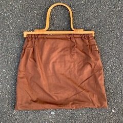 手刺繍ハンドバッグ ①の画像