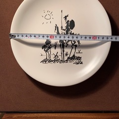 ピカソ 額付き飾り皿 1955年 ヴィンテージの画像