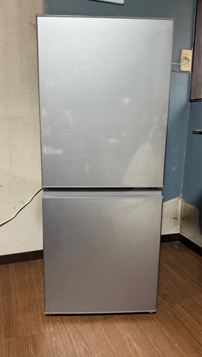 AQUA アクア AQR-13M シルバー 2ドア冷蔵庫