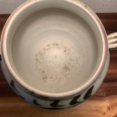 中国 湖岸 耳付き辰砂小の画像