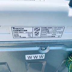 ⑤✅ヤマダ電機洗濯機✅ ✅YWM-T60A1✅の画像