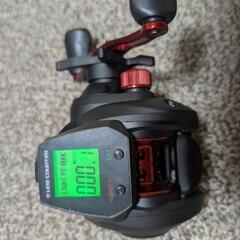 （DM301R）デジタルカウンター付ベイトリール 右巻き（新品）ダブルハンドルの画像