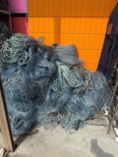⭐更に値下げしました新品未使用品、刺し網』 楽天市場】漁網 刺し網 刺網 10反 約2.5寸 長さ200m 高さ1.9m 約