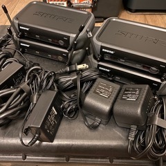 Shure PGX4 PGX2 PGX1 PG30 ワイヤレスマイク ヘッドセット ペリカンケースつきの画像