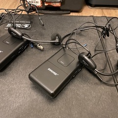 Shure PGX4 PGX2 PGX1 PG30 ワイヤレスマイク ヘッドセット ペリカンケースつきの画像