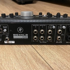 Mackie Big Knob Studio マッキー ビックノブ モニターセレクター プレイバックの画像