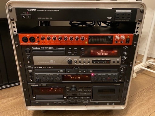 FOCUSRITE Clarett+ 8 Pre USB ラックケース付き FOCUSRITE Clarett