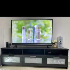 テレビ台　IKEA BRIMNES（ブリムネス）
ブラックの画像
