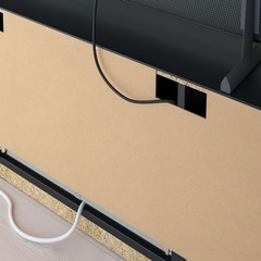 テレビ台　IKEA BRIMNES（ブリムネス）
ブラックの画像