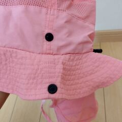 水陸両用キャップ アウトドアキャップ ピンク 54cmの画像