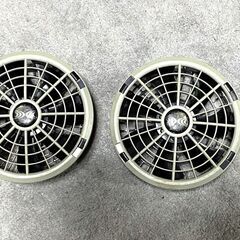 空調服　 18V対応 ファン4個・ケーブル2本・バッテリー2個・充電器1の画像