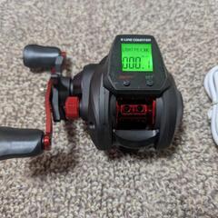 （DM301L）デジタルカウンター付ベイトリール 左巻きダブルハンドル（新品）の画像