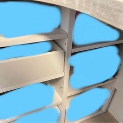 幅100センチ　L字デスクの画像