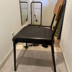 unico hoxton  ダイニングチェア2脚の画像