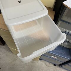 収納ケース　No.3777　ホワイト　小物入れ　アイリスオーヤマ　【リサイクルショップどりーむ天保山店】の画像