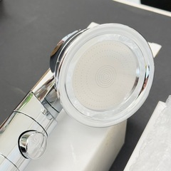 【新品未使用×3セット】デジタルランド 節水シャワーヘッド 手元止水ボタン 3モードの画像